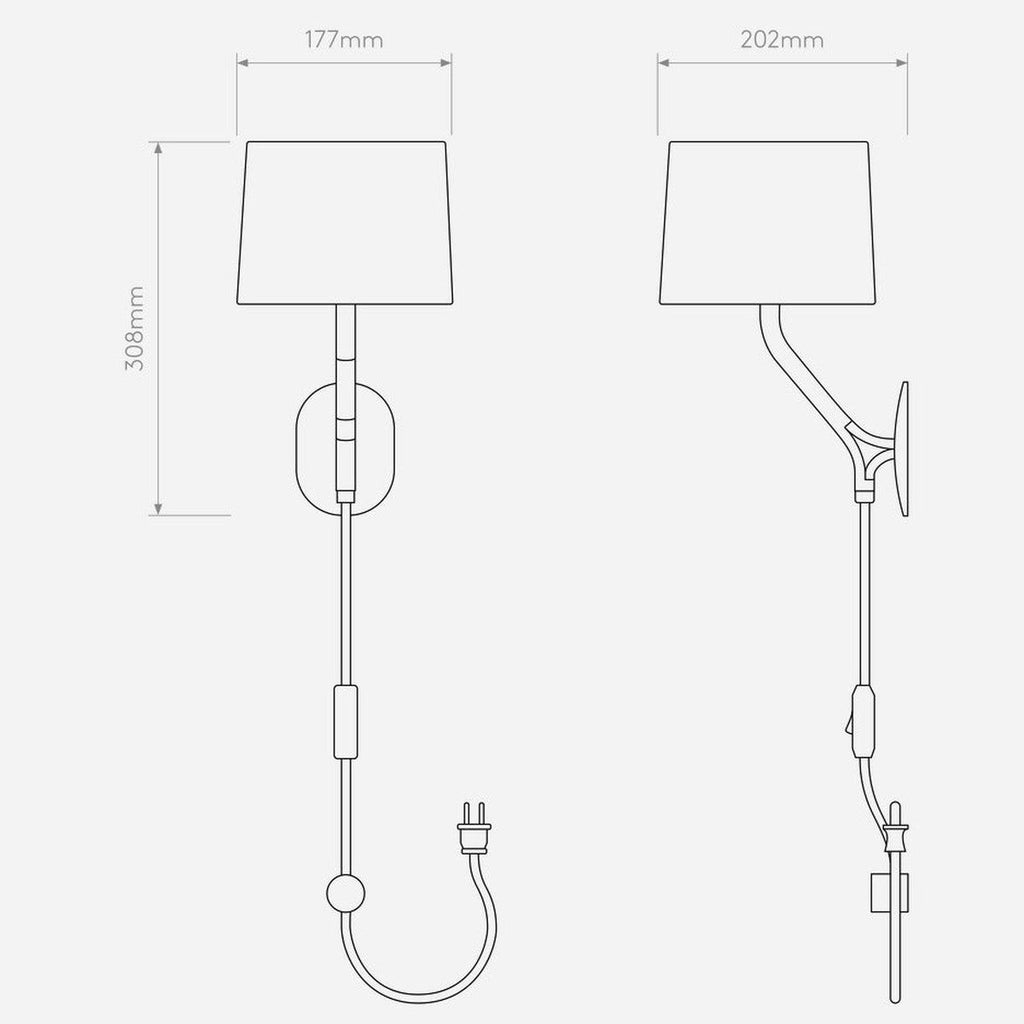 Arbor vegglampe