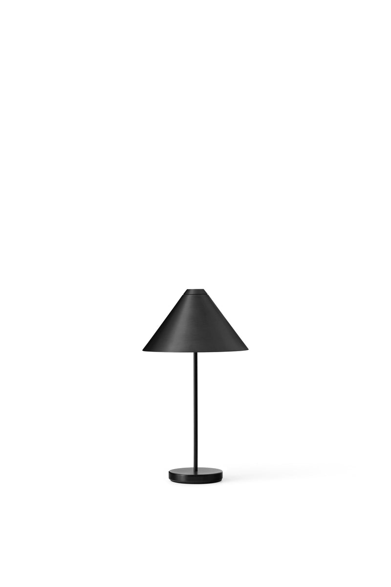 Brolly bærbar bordlampe - Svart