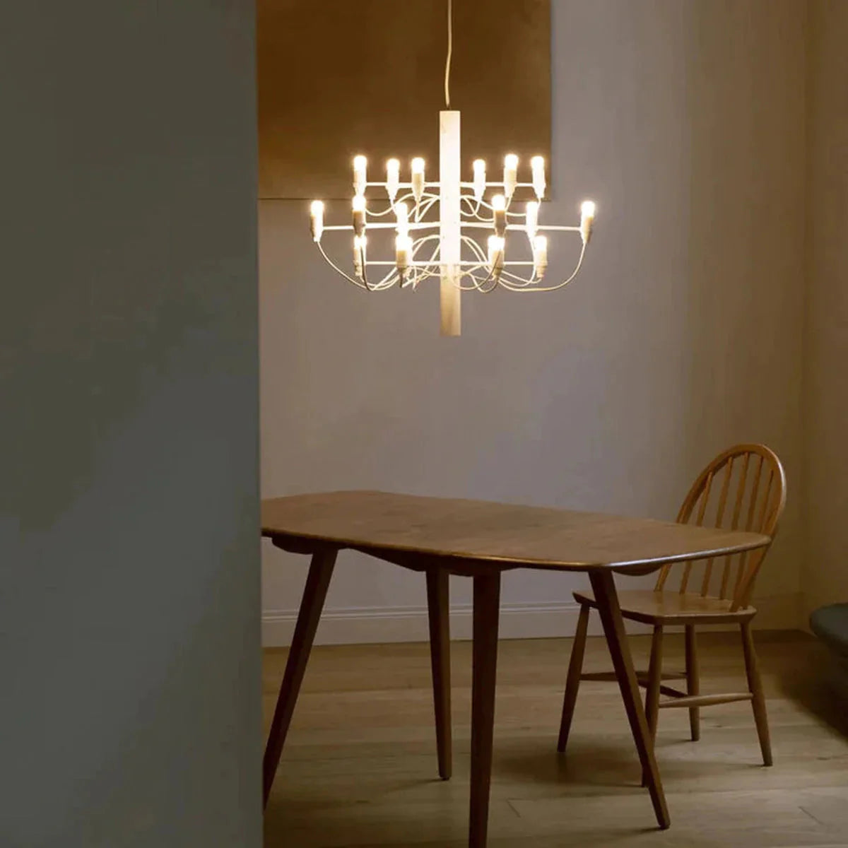 Flos 2097/18 Sarfatti takkrone - uten lyskilder – Utstillingsmodell