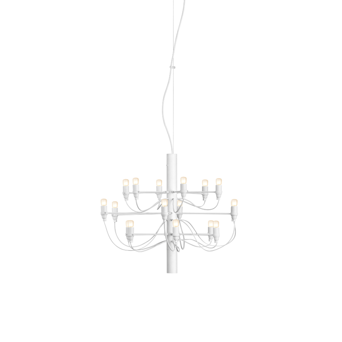 Flos 2097/18 Sarfatti takkrone - uten lyskilder – Utstillingsmodell