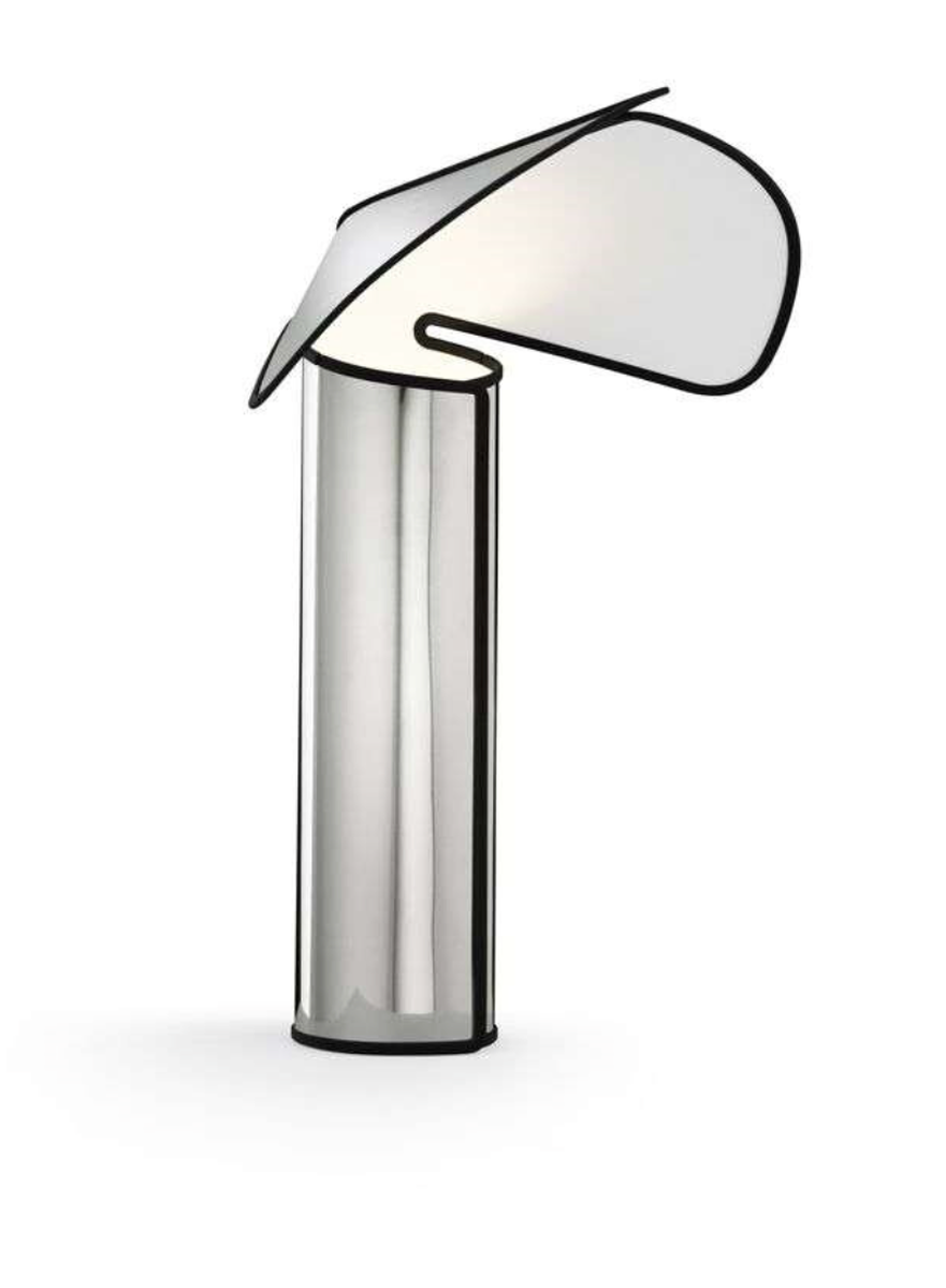 Flos Chiara Bordlampe - Aluminium/Antrasitt – Utstillingsmodell