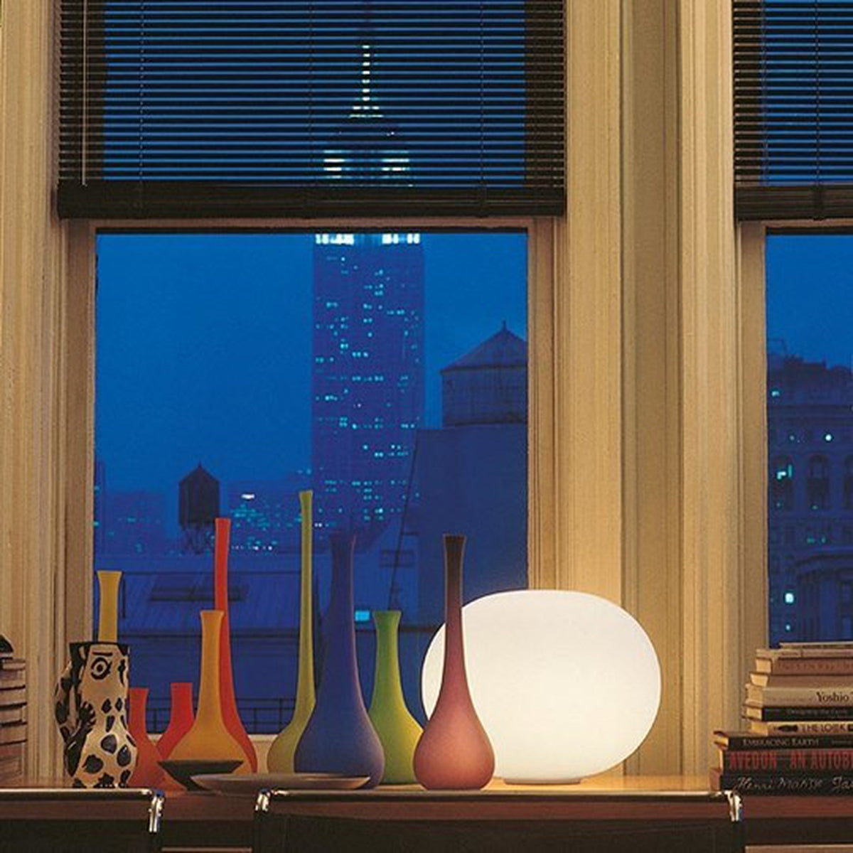 Flos Glo-Ball Basic 1 bordlampe - 33cm - med dimmer