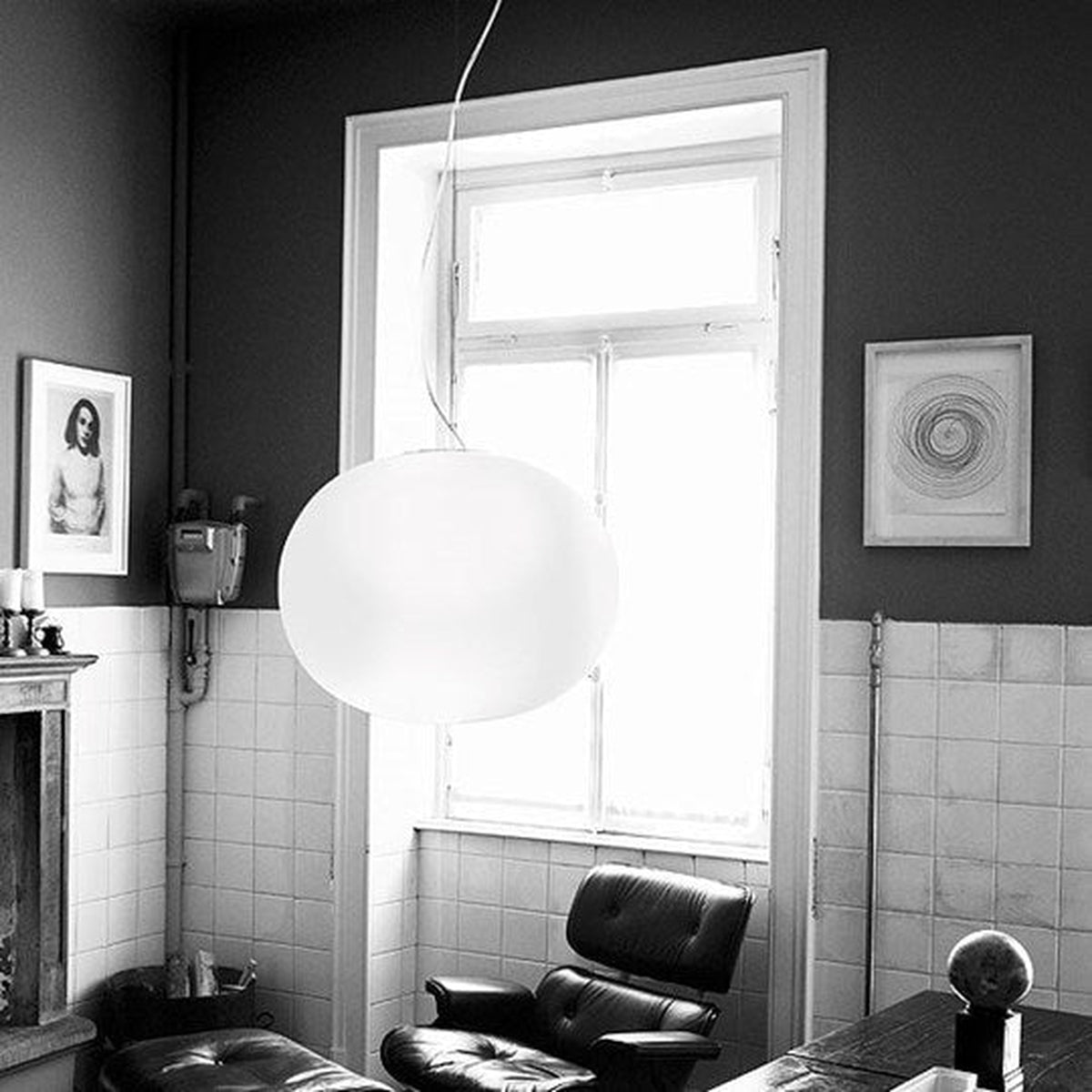 Flos Glo-Ball S1 taklampe - 33cm