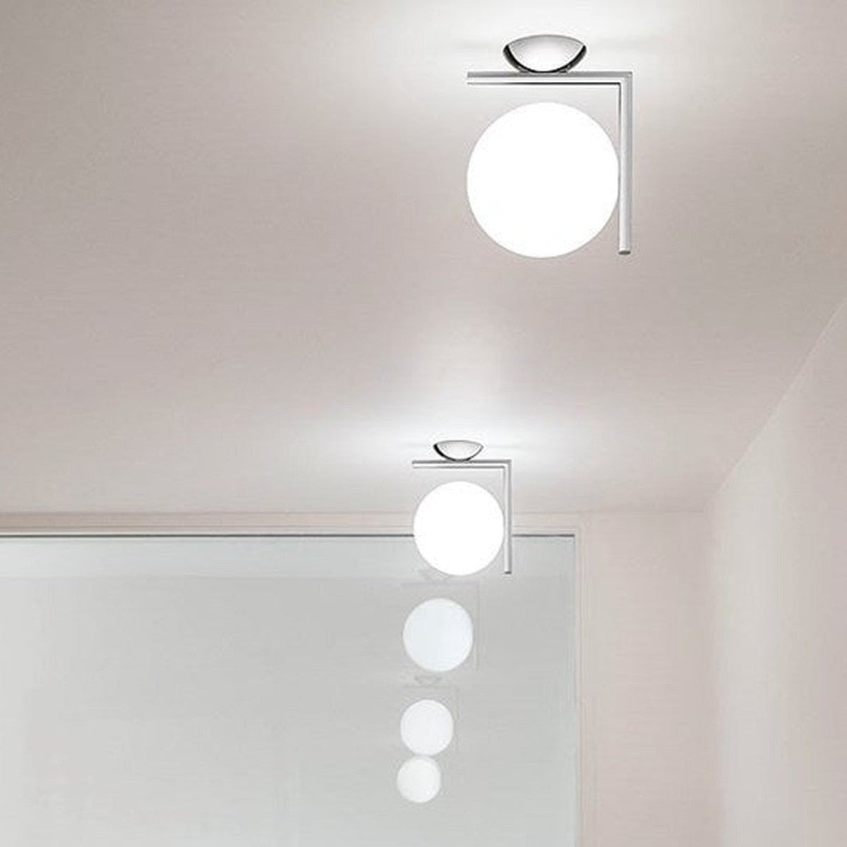 Flos IC Lights C/W1 - vegg / taklampe