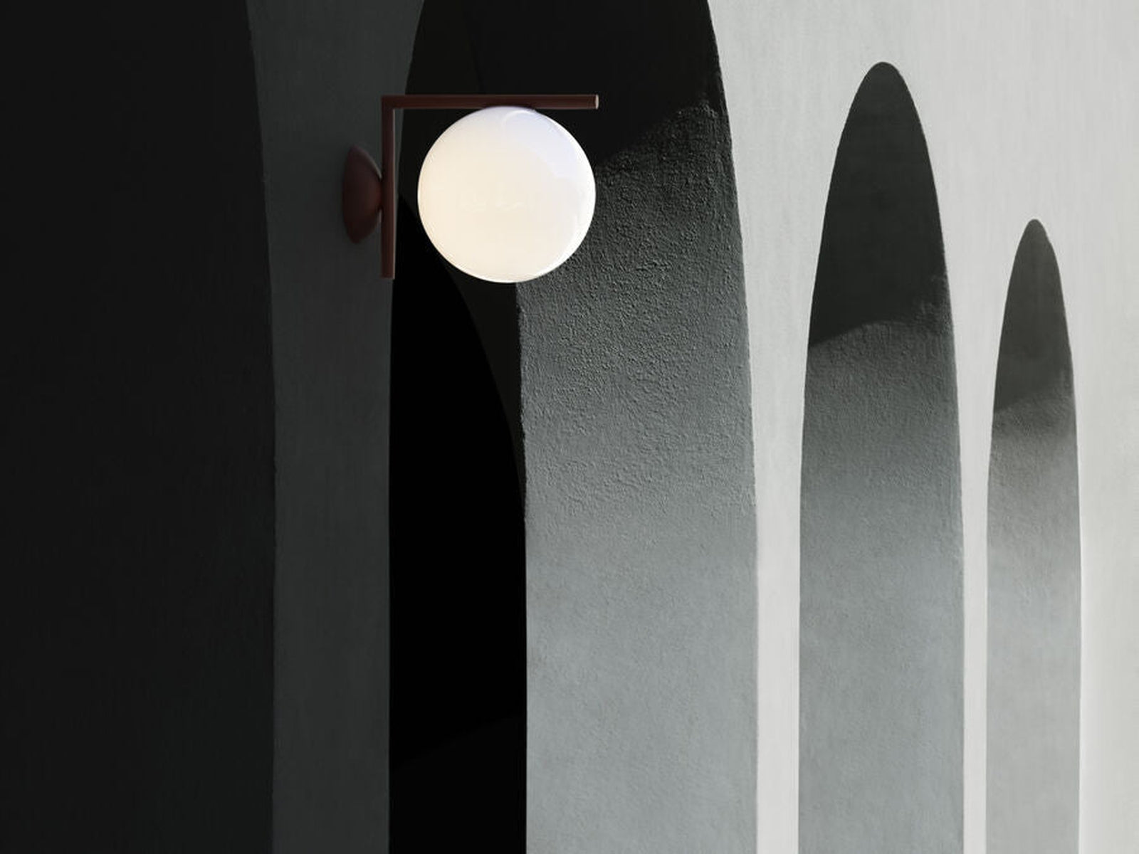 Flos IC w1 utendørs vegglampe