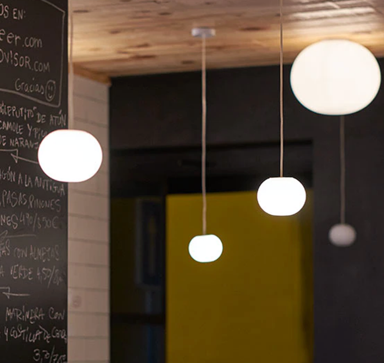 Flos Mini Glo-Ball S taklampe - 11cm