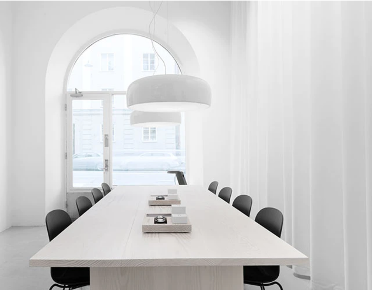 Flos Smithfield taklampe - hvit