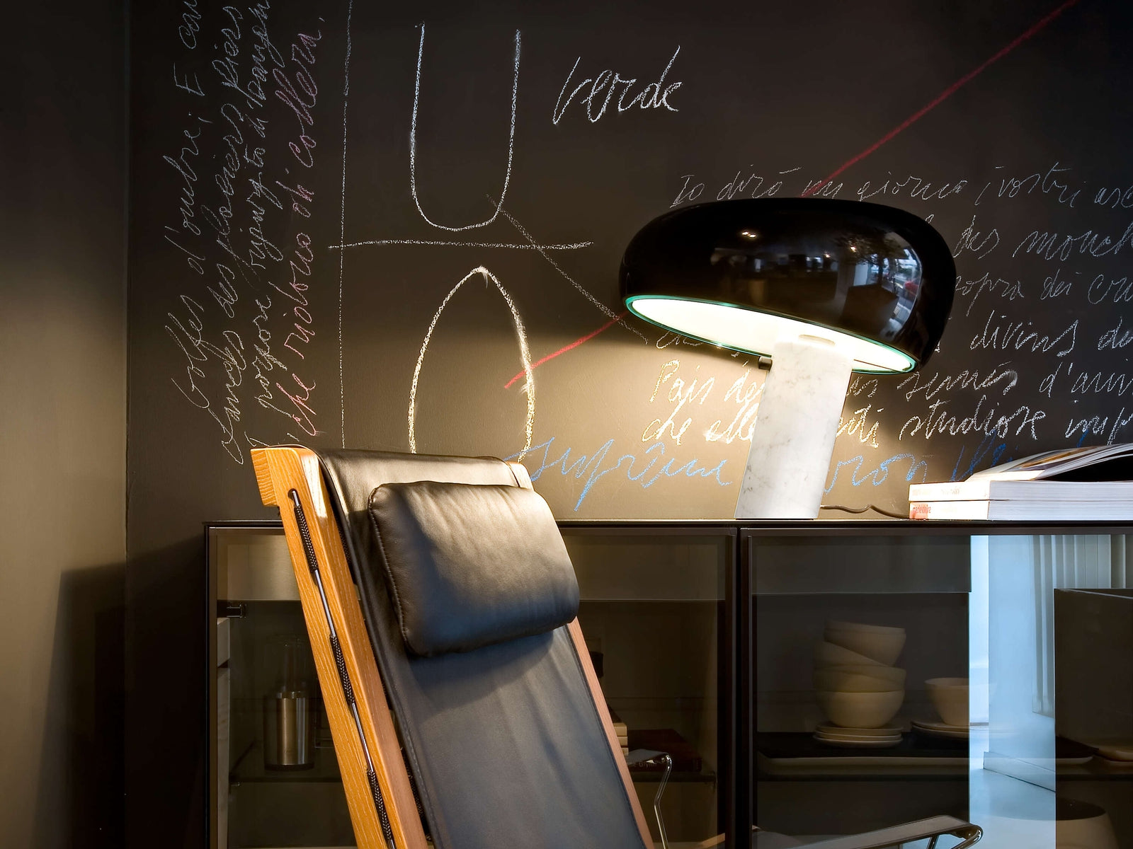 Flos Snoopy bordlampe – Utstillingsmodell