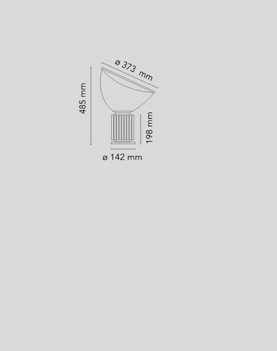 Flos Taccia Small bordlampe