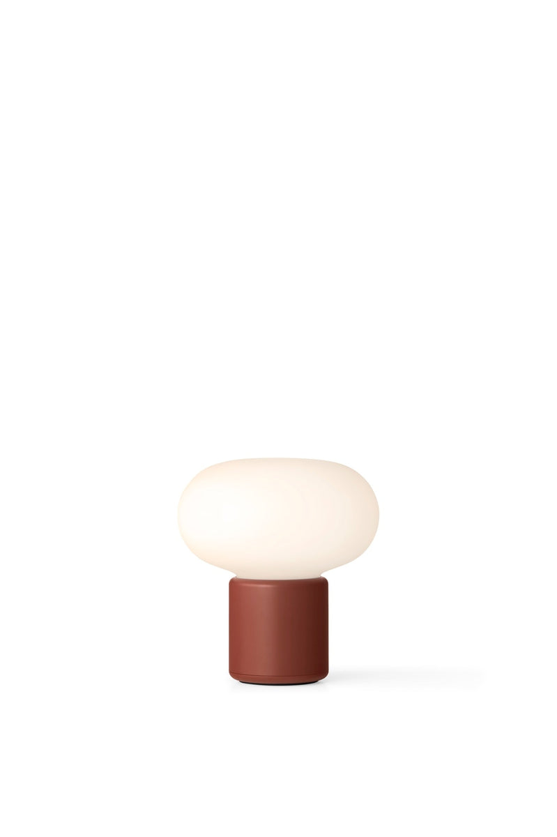 Karl-Johan bærbar bordlampe - Rød