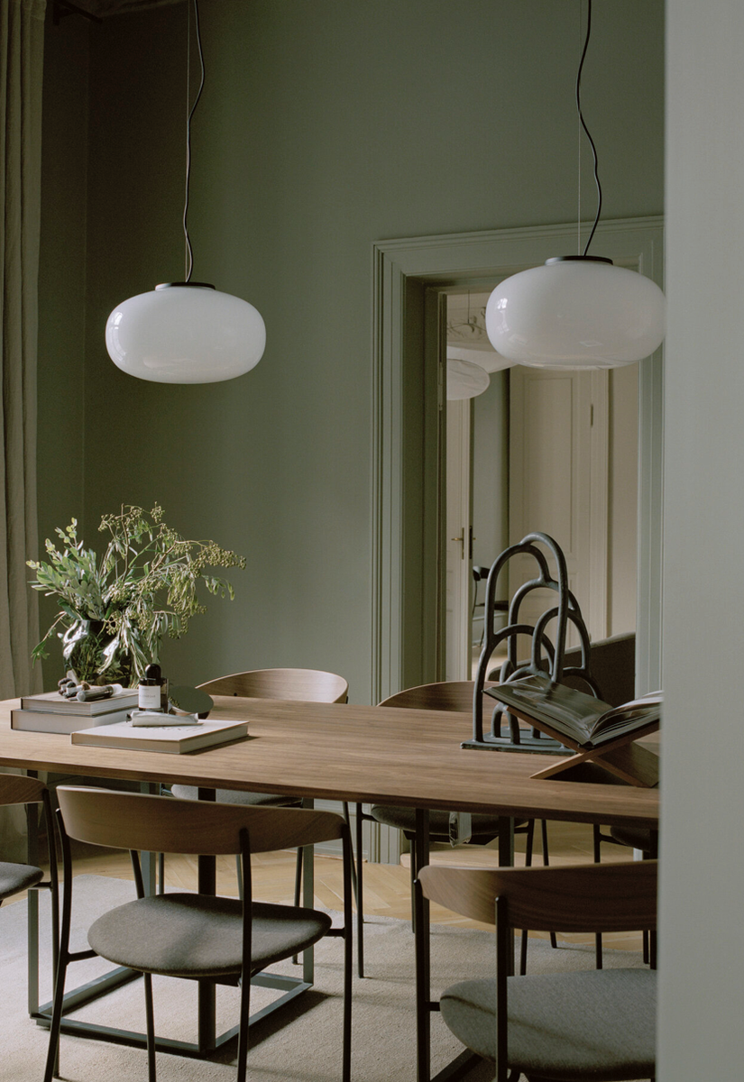 Karl-Johan takpendel - Large - Opal Glass