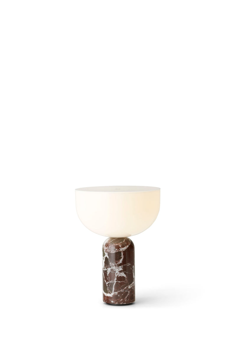 Kizu Portable bordlampe - Brun Marmor
