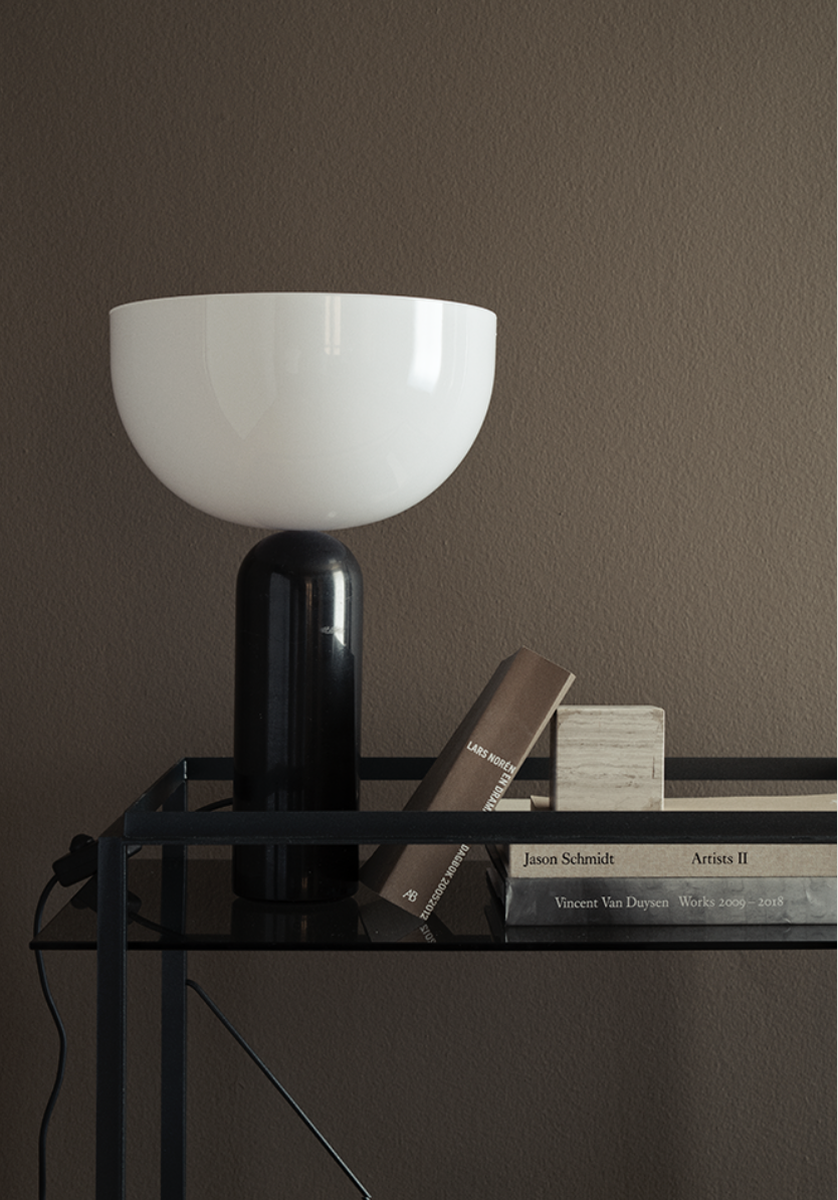 Kizu bordlampe - svart marmor - L