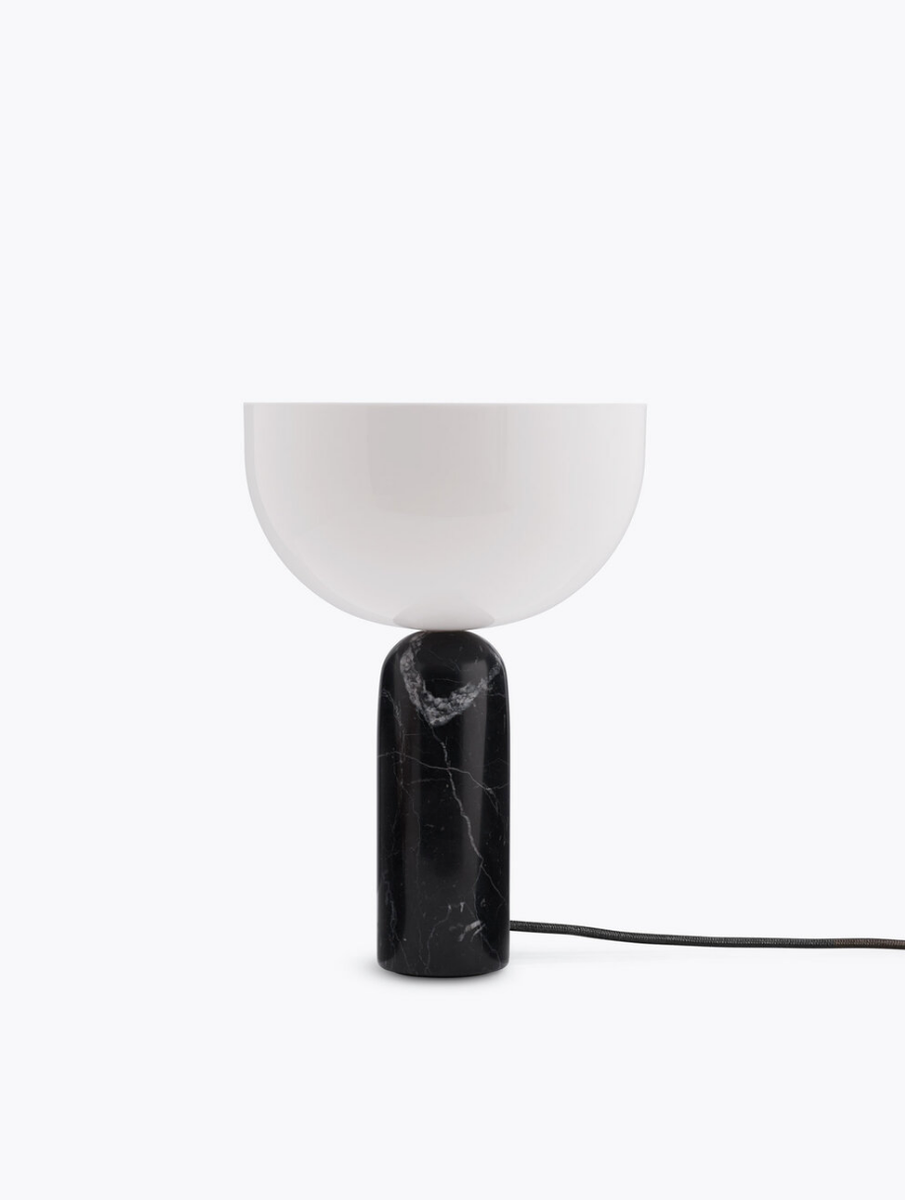 Kizu bordlampe - svart marmor - S