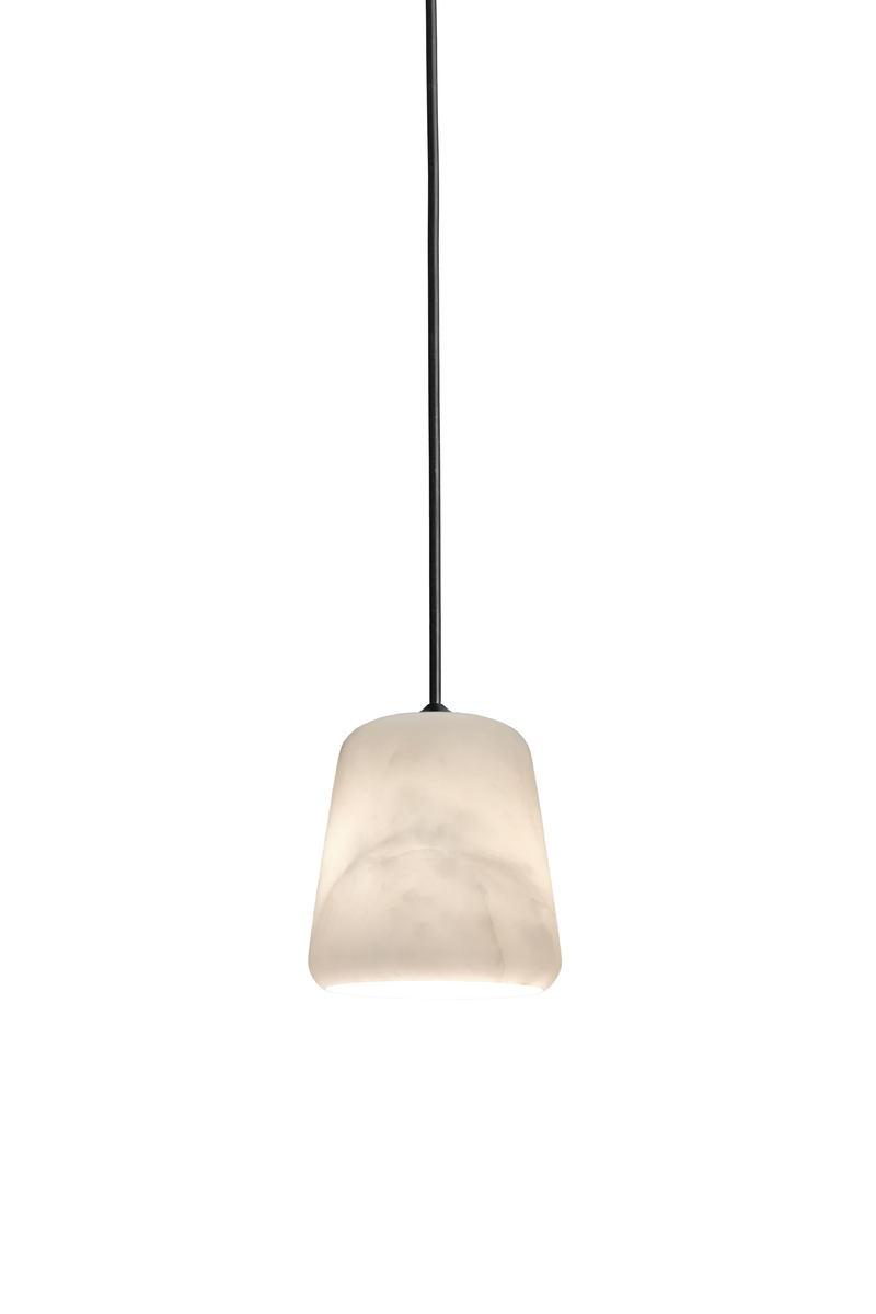 Material takpendel - Transparent Marmor
