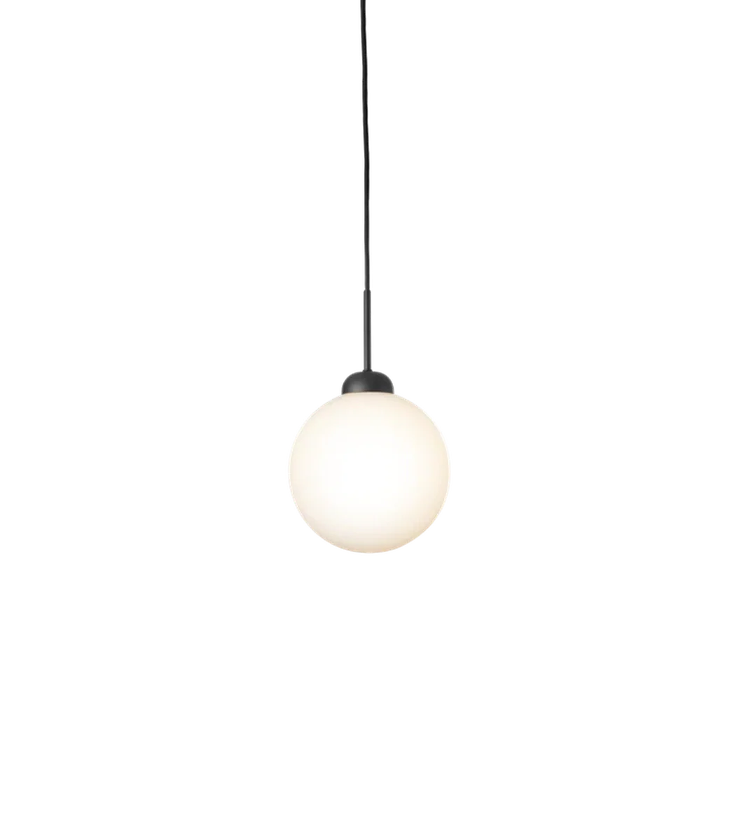 Nuura Apiales 1 taklampe - Satin svart/ opal