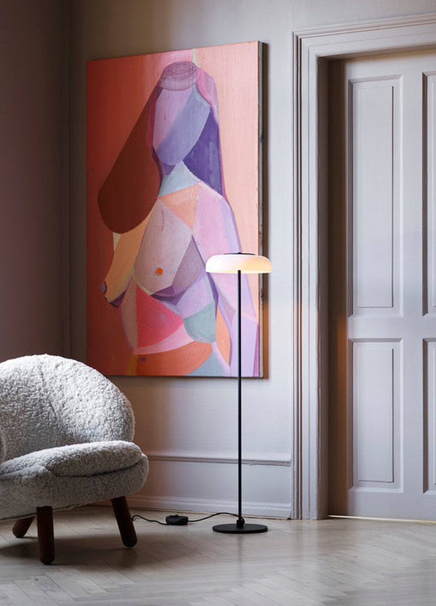 Nuura Blossi gulvlampe svart