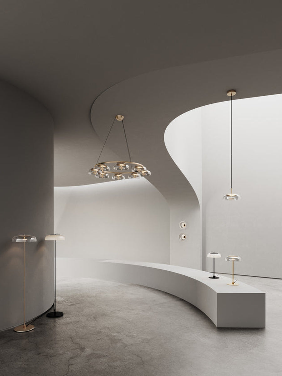 Nuura Blossi gulvlampe svart