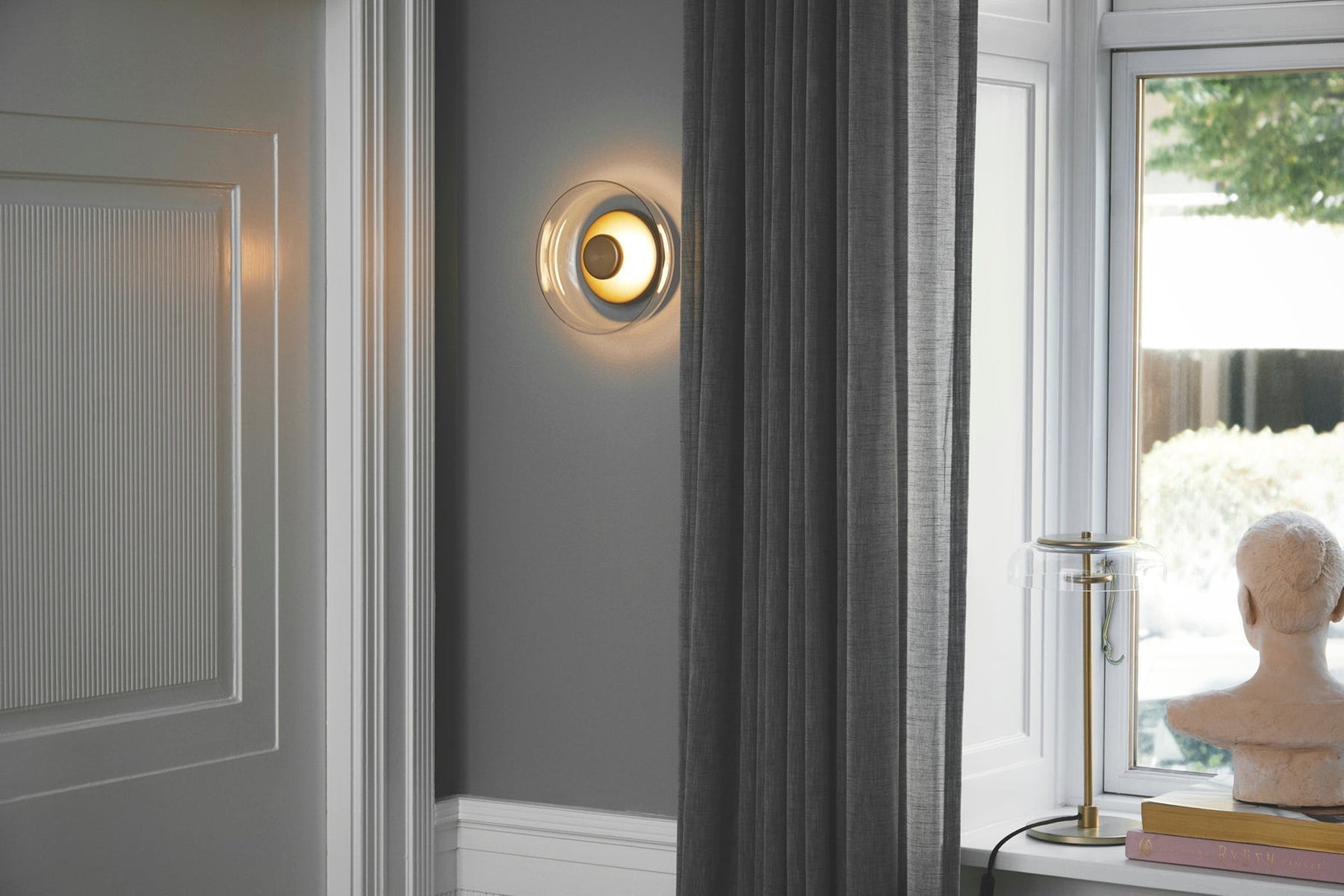 Nuura Blossi vegglampe/taklampe Klar