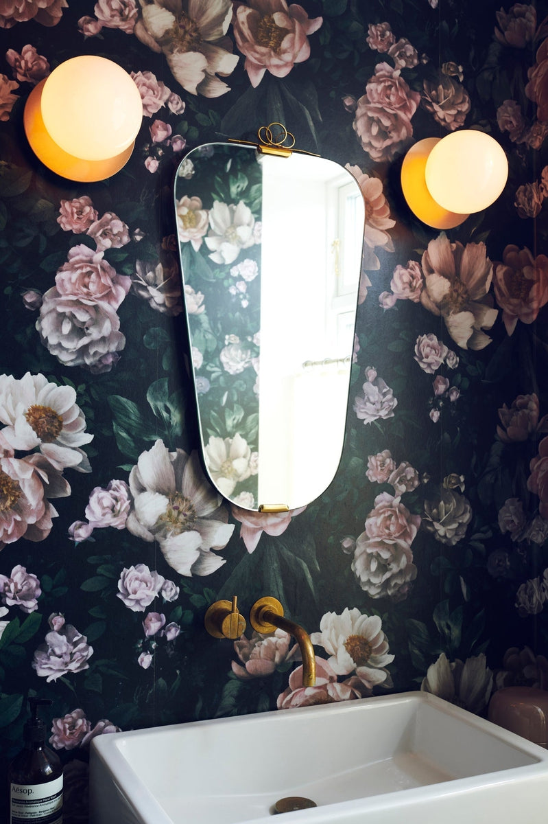 Nuura Liila 1 vegglampe/taklampe - medium - nordic gold / opal