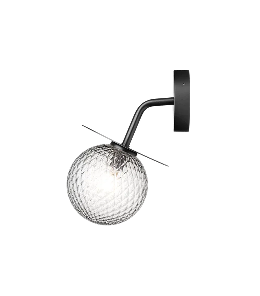 Nuura Liila utendørslampe - svart/optikk