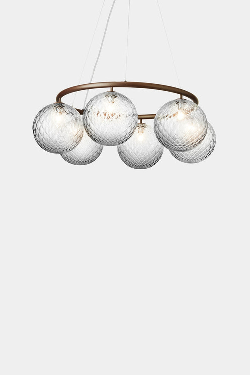 Nuura Miira 6 circular bronse / optikk