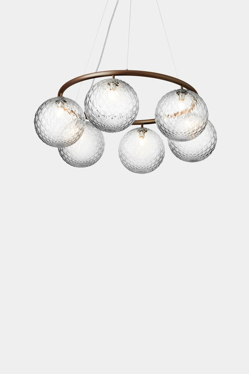 Nuura Miira 6 circular bronse / optikk