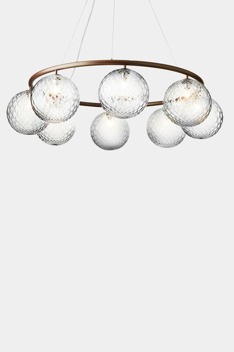 Nuura Miira 8 circular bronse / optikk