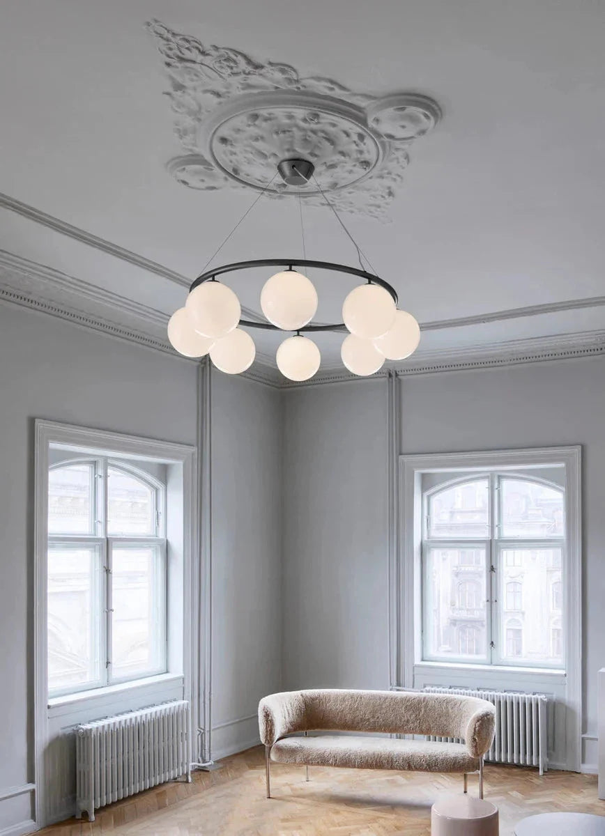 Nuura Miira 8 circular taklampe - Svart