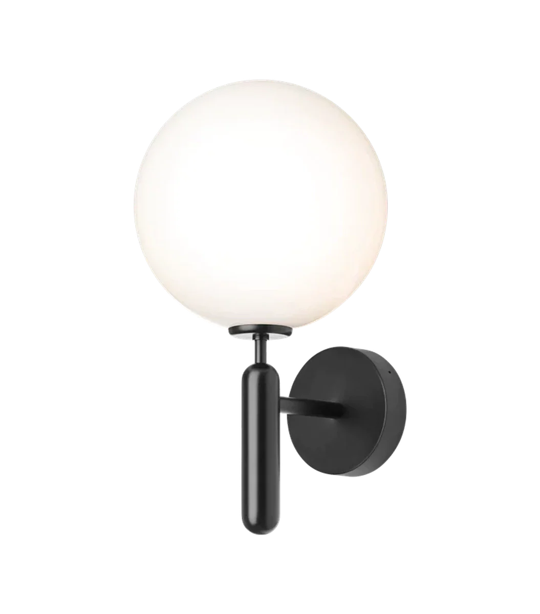 Nuura Miira utendørslampe - svart / opal