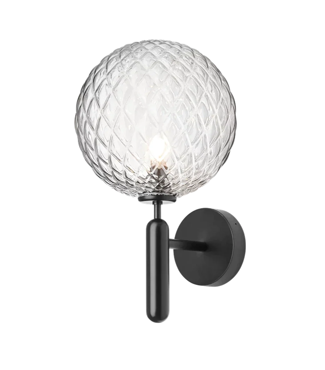 Nuura Miira utendørslampe - svart / optikk