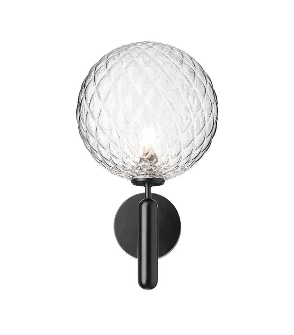 Nuura Miira utendørslampe - svart / optikk