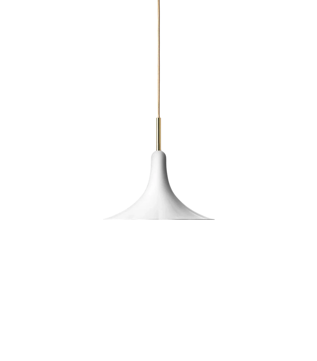 Nuura Petalii taklampe Hvit/messing