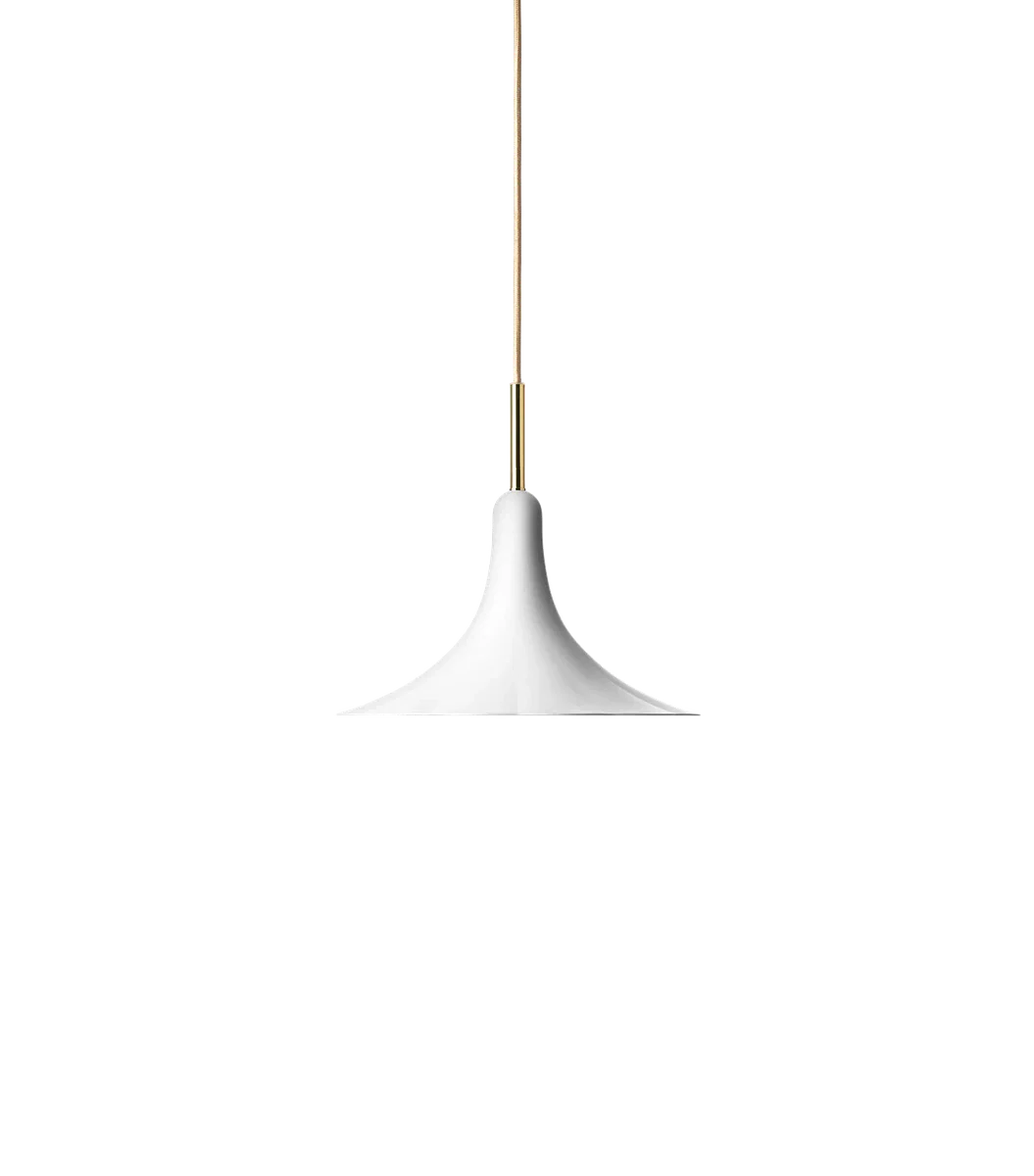 Nuura Petalii taklampe Hvit/messing