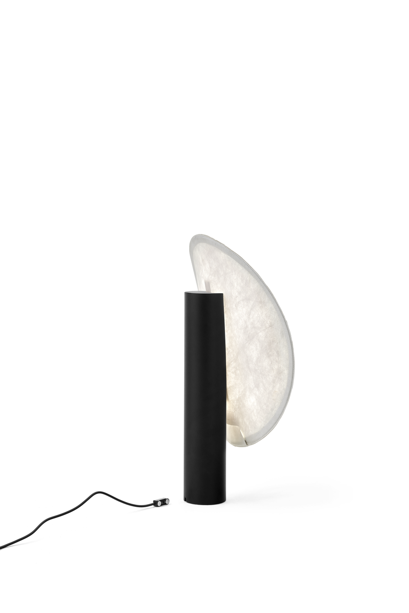 Tense Bærbar Bordlampe - Sort Sokkel